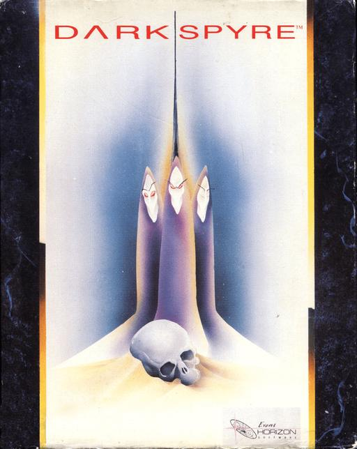 Darkspyre box art for Amiga